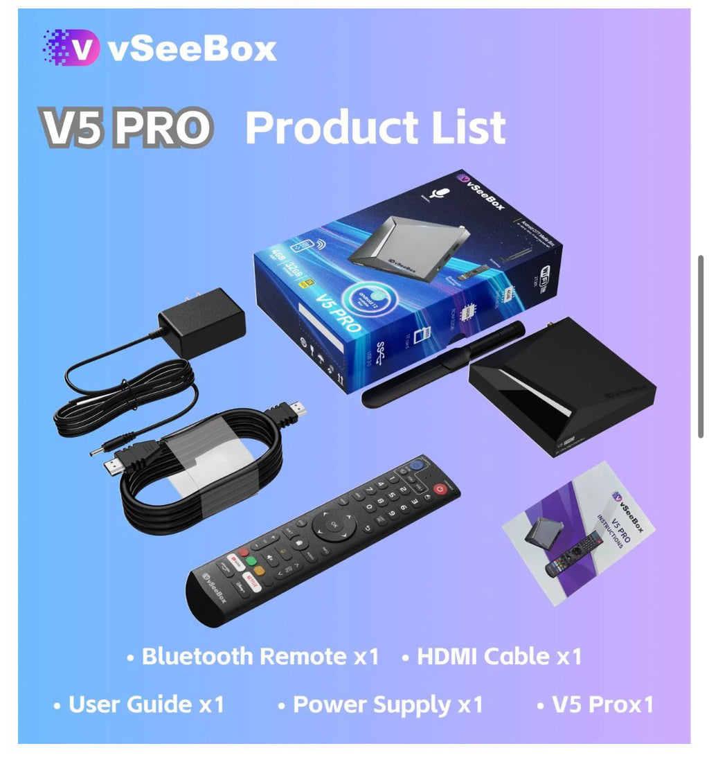vSeeBox V5 Pro ultra