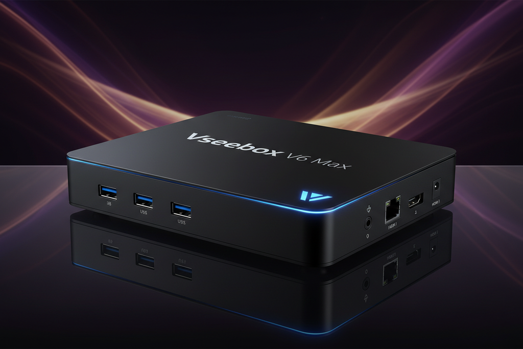 Vseebox V6 Max - AI Generated Product Image
